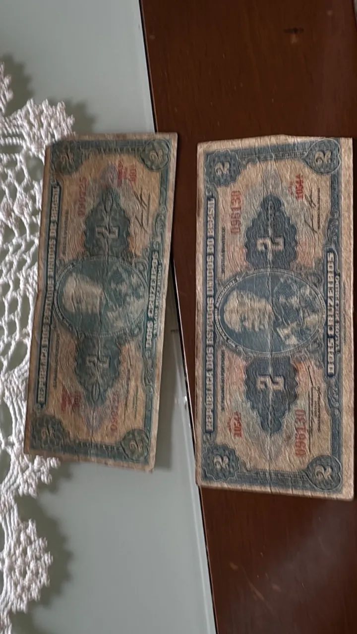 Cédulas Antigas 