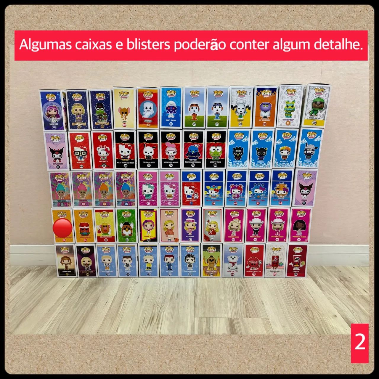 Apenas caixas vazias com blisters Funko Pop! - parte 1 - Foto 2