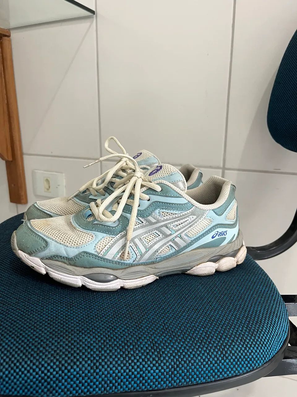 YRK Asics GEL NYC Cream Arctic Sky - Calçados - São Lourenço da Serra
