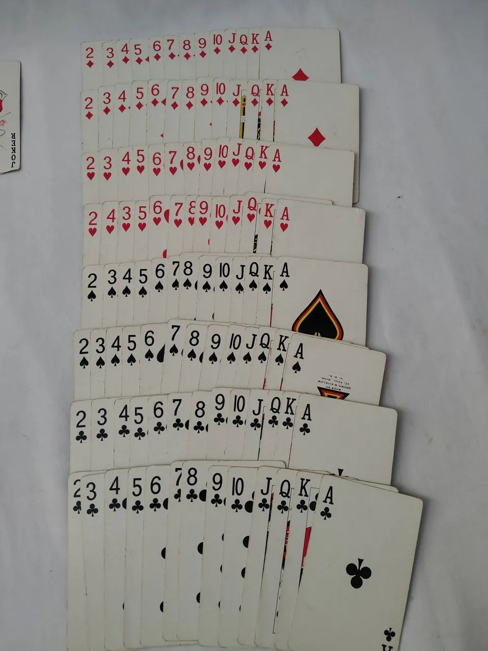 Jogo de Cartas Antigo Prudential Lines - Foto 4
