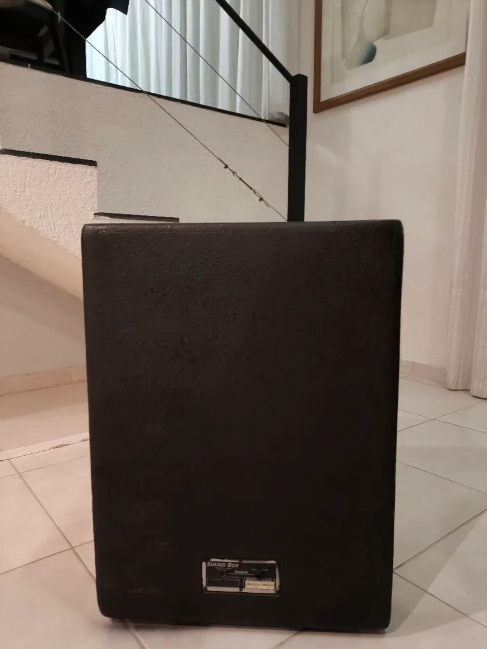 Caixa passiva sound box 15 polegadas 3 vias 120w - Foto 2