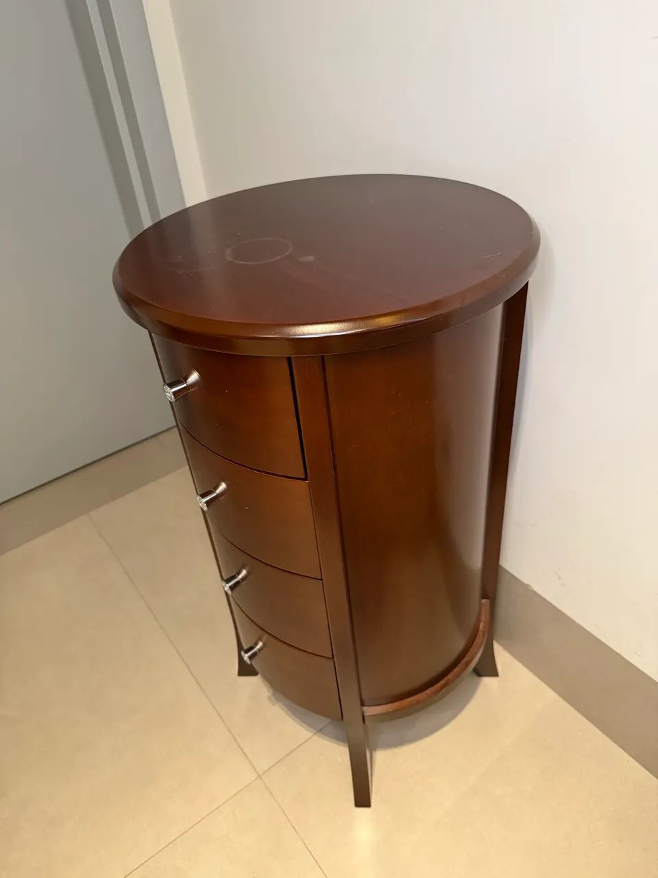 Mesa de cabeceira em madeira maciça  - Foto 4