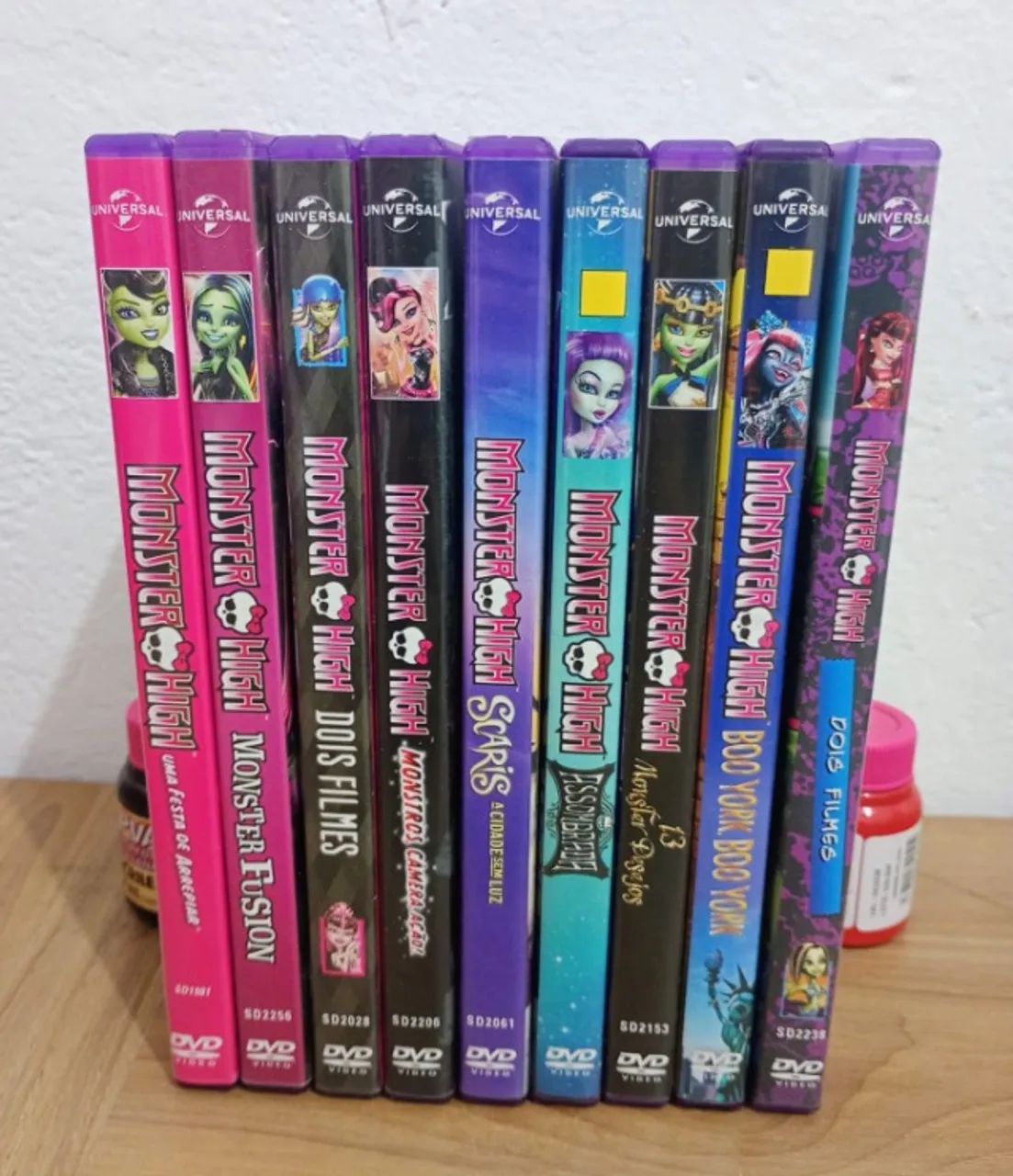 9 DVDS Monter Higt 