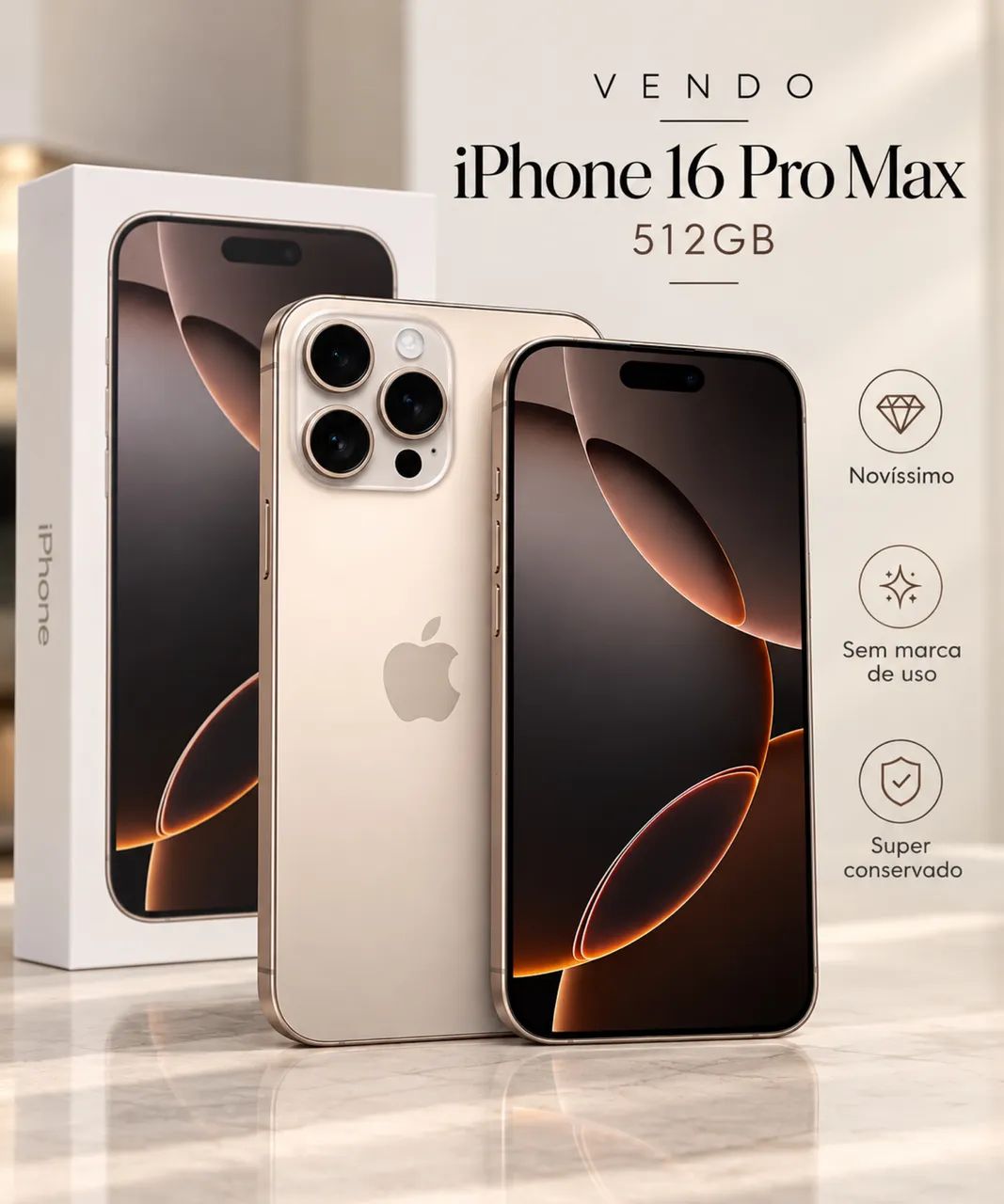iPhone 16 pro max 512