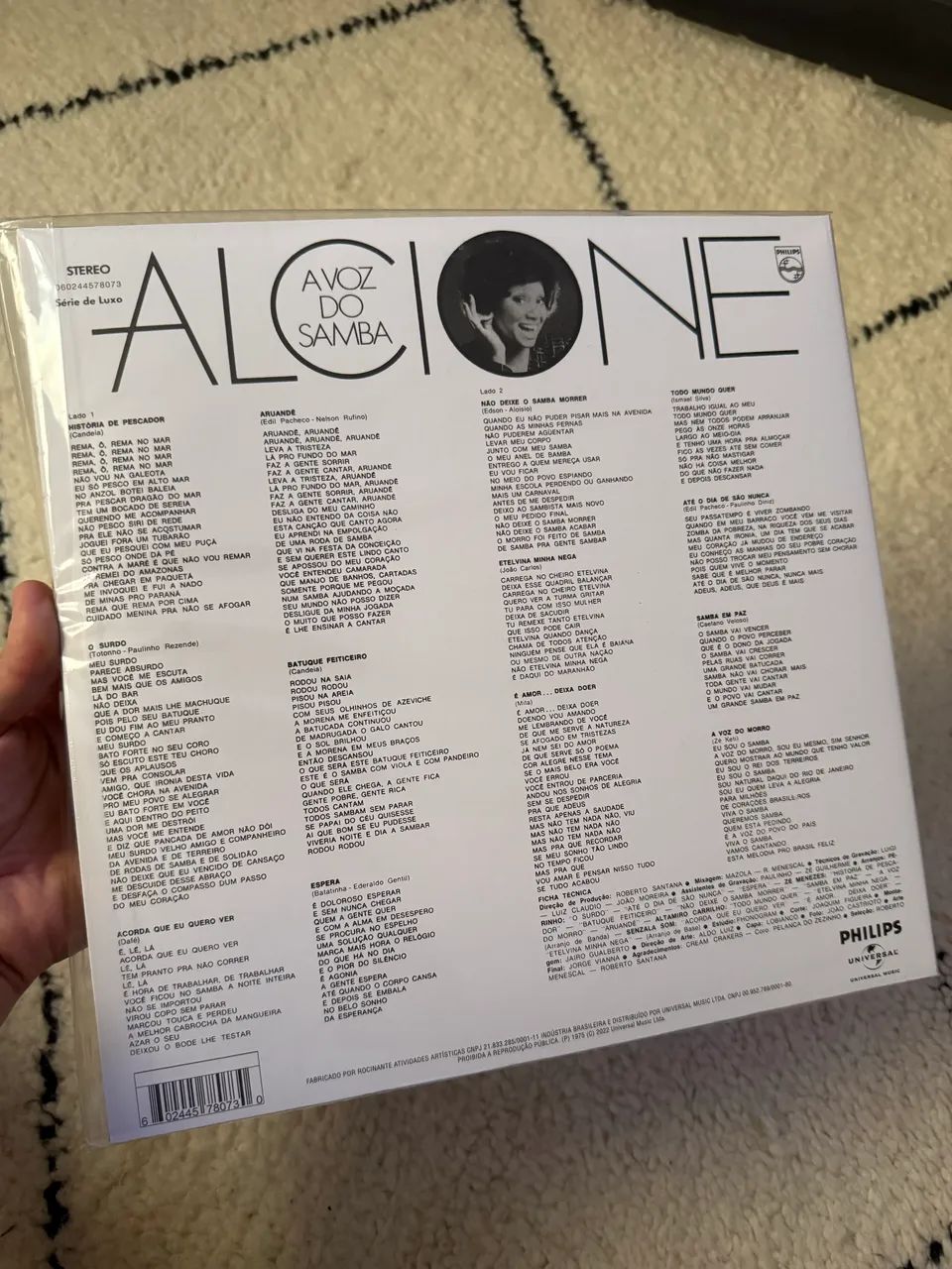 Lp Alcione - A voz do samba (lacrado) - Foto 2