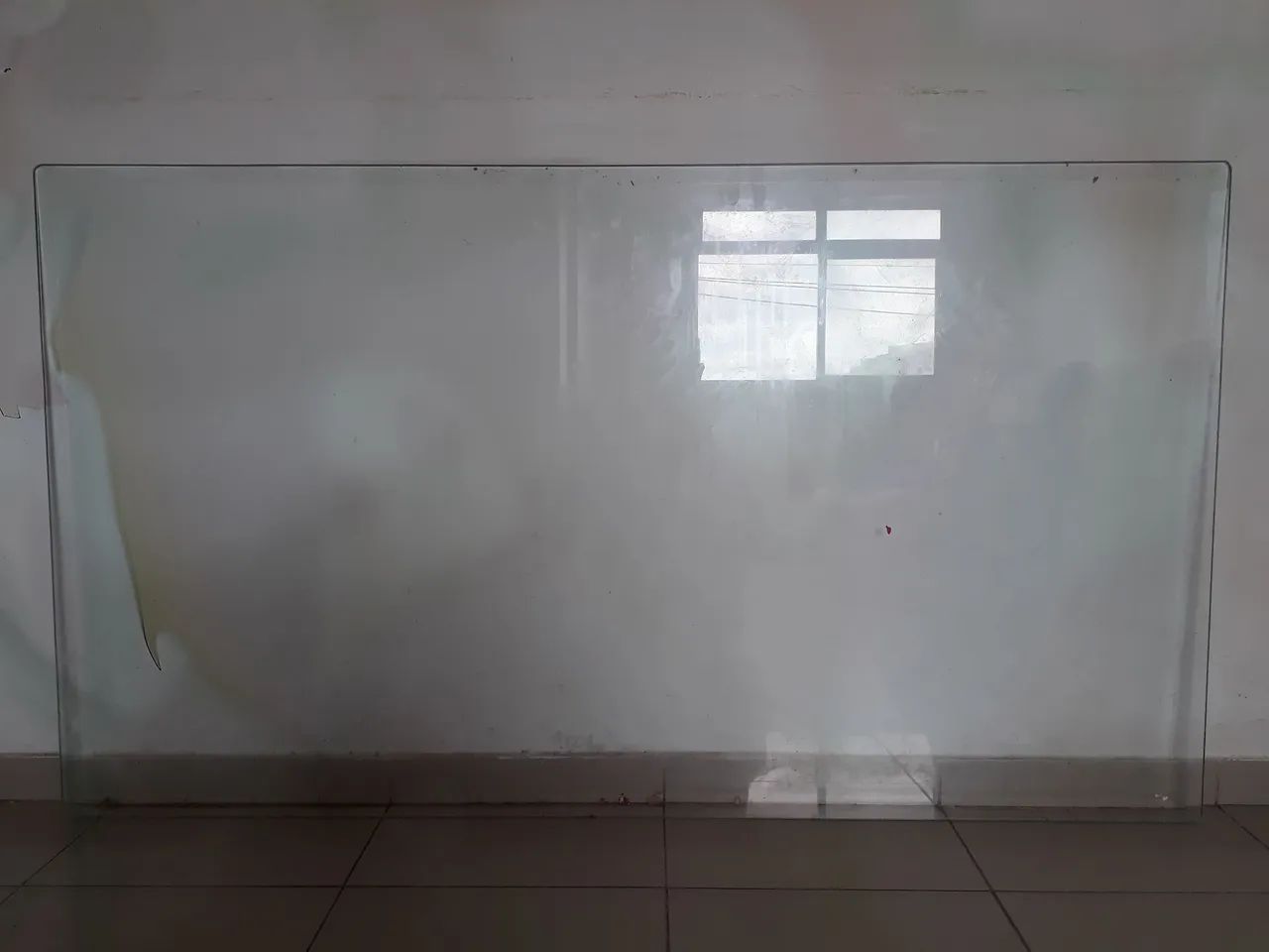 Tampo de vidro de mesa