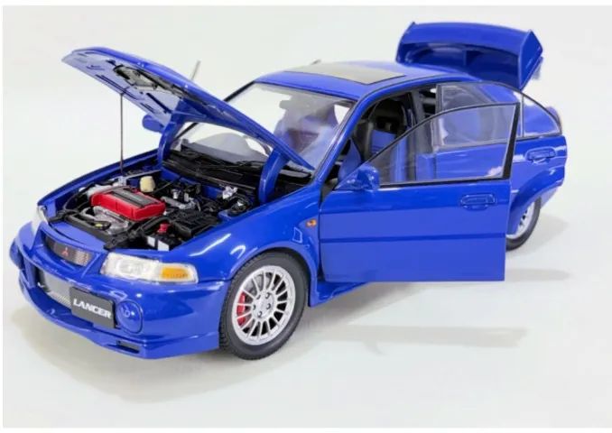 Mitsubishi Lancer Evolution VI 2000 - Autoart (Raro) - Hobbies e