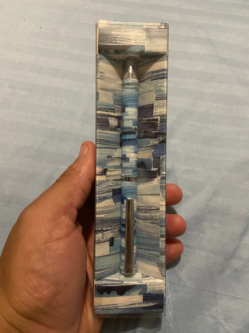 Caneta esferográfica Creative Blue Crown