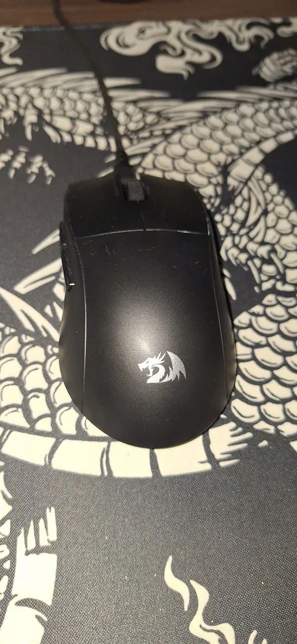 Mouse redragon king standard modelo com fio