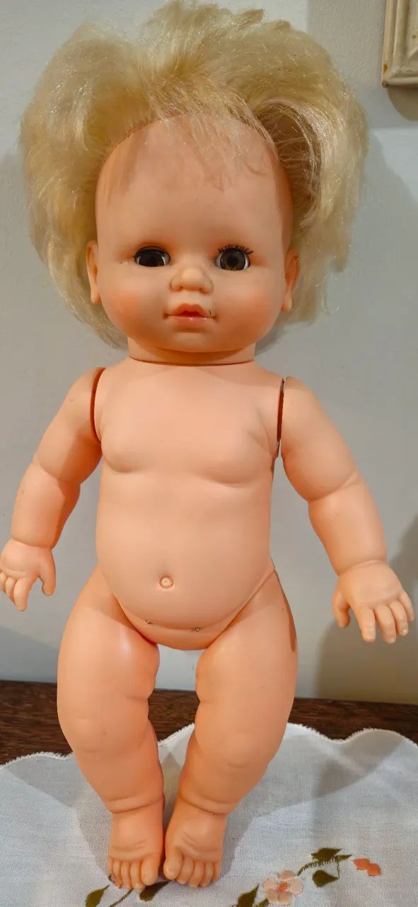BONECA nadadora TCHIBUM - ESTRELA (ANOS 80) VINTAGE
