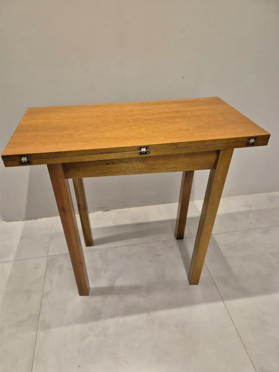 Mesa Dobrável de Madeira 80x80 - Foto 3