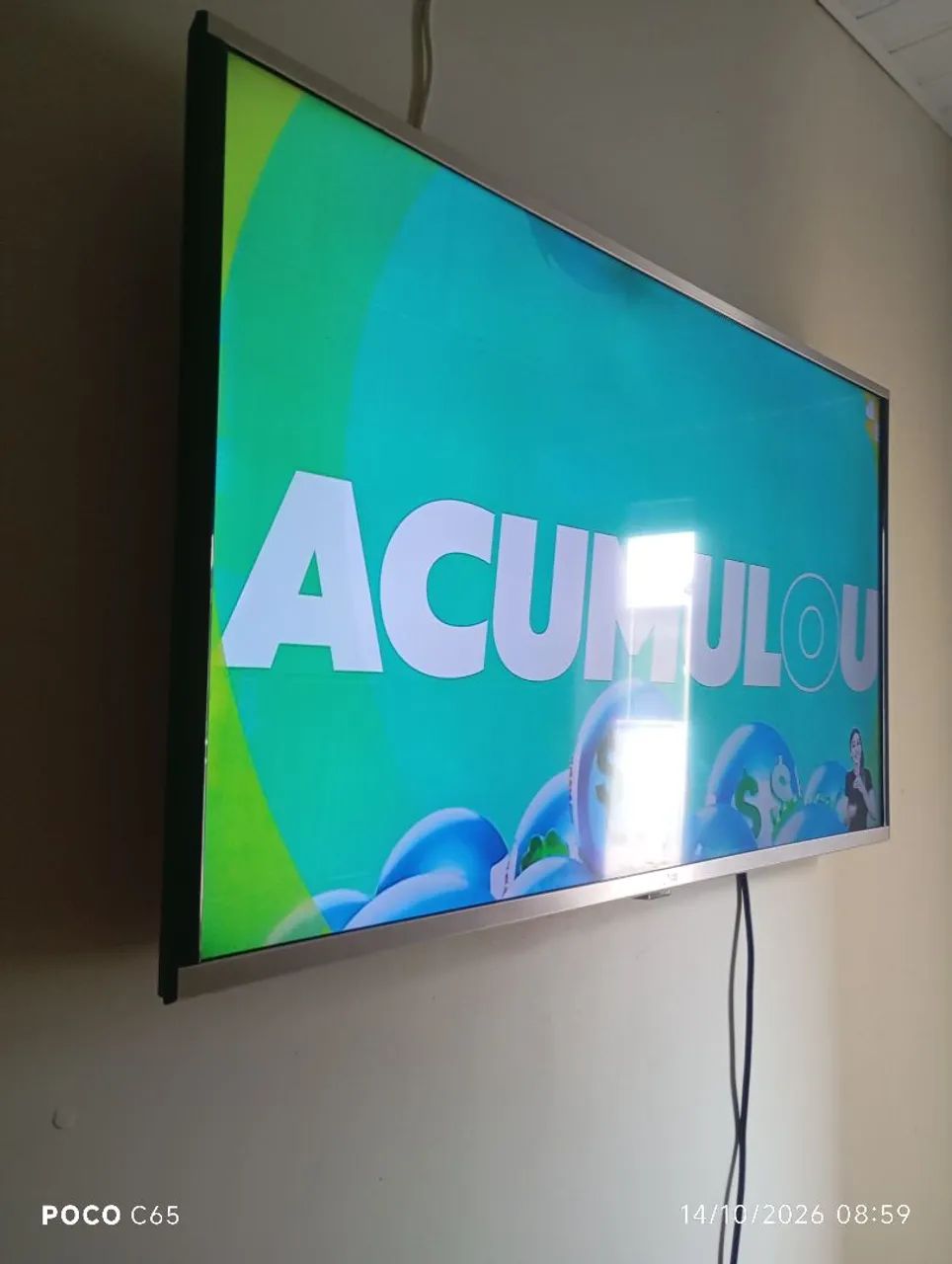 Tv LG smart 40 polegadas em excelente estado com controle e pezinho  - Foto 2