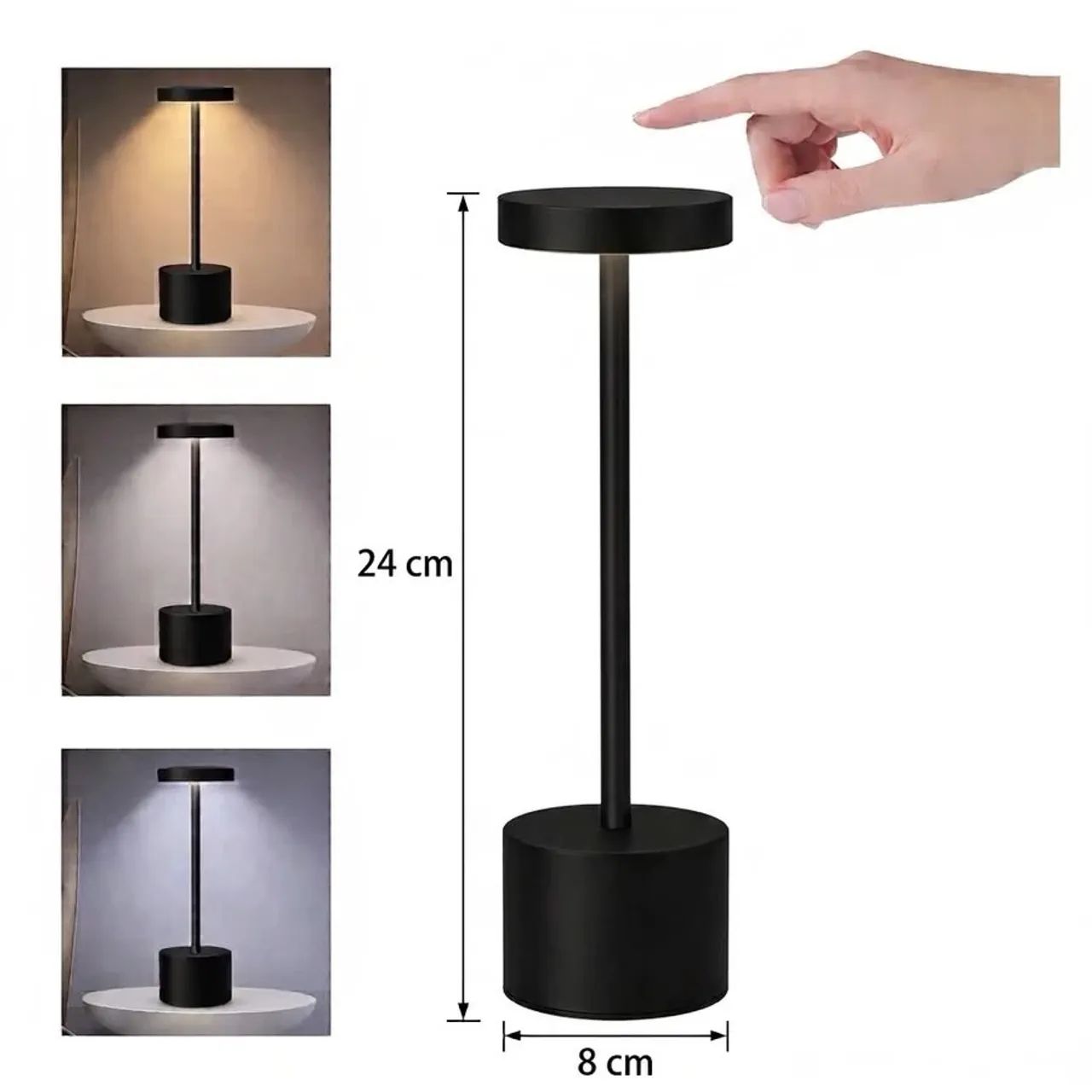 LUMINÁRIA TOUCH LED DE MESA - Foto 2