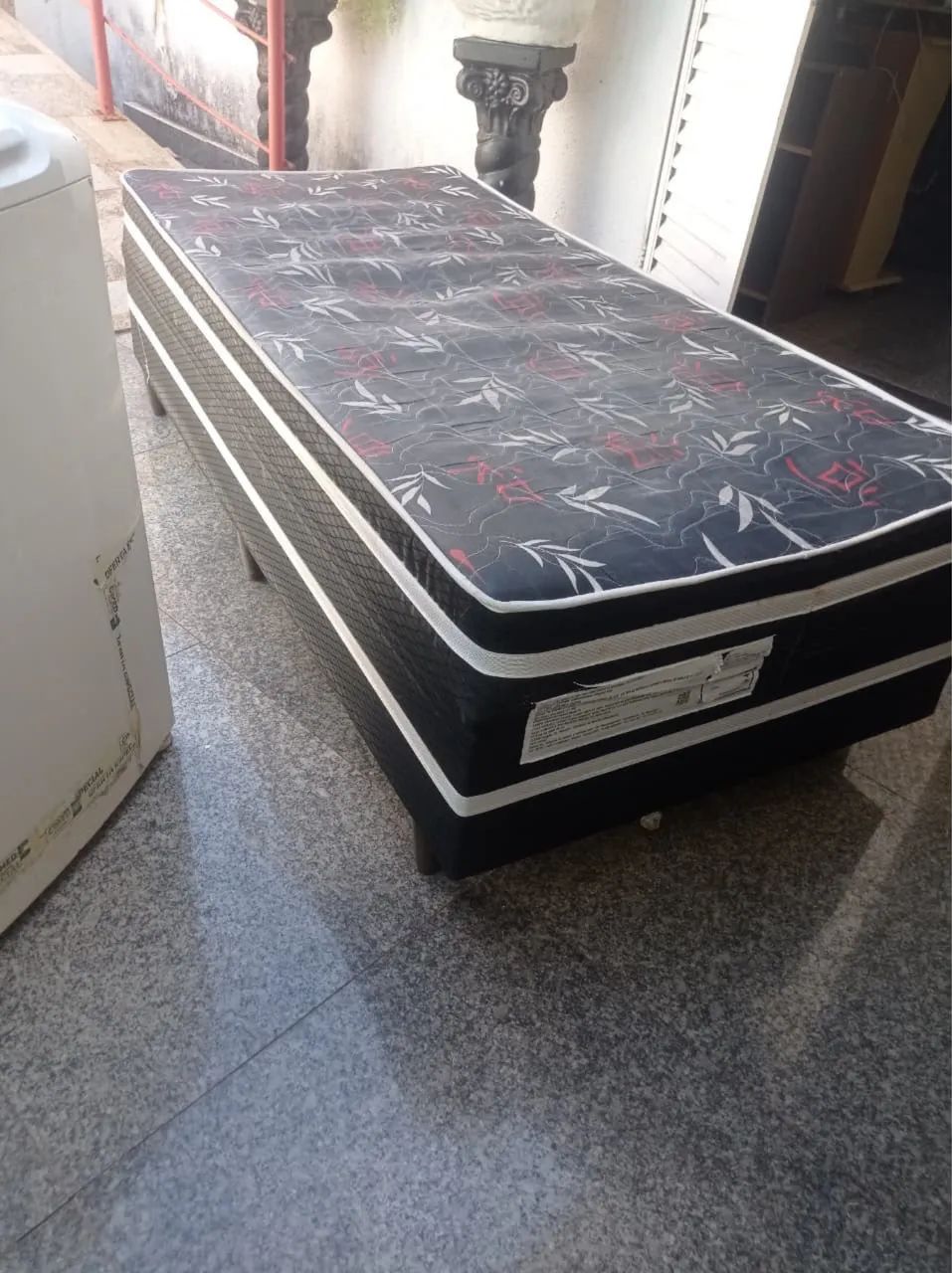 Cama box solteiro 