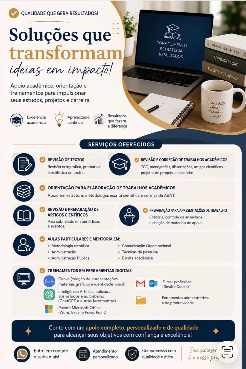 Revisão de texto, trabalhos, aulas particulares. 