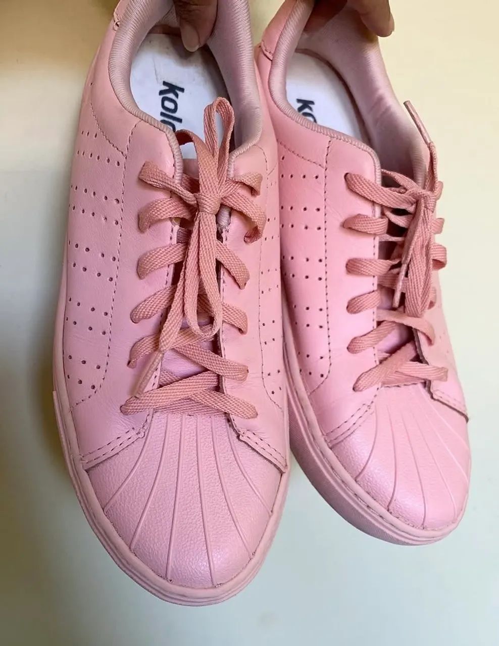 Tênis casual rosa - Kolosh - Foto 2