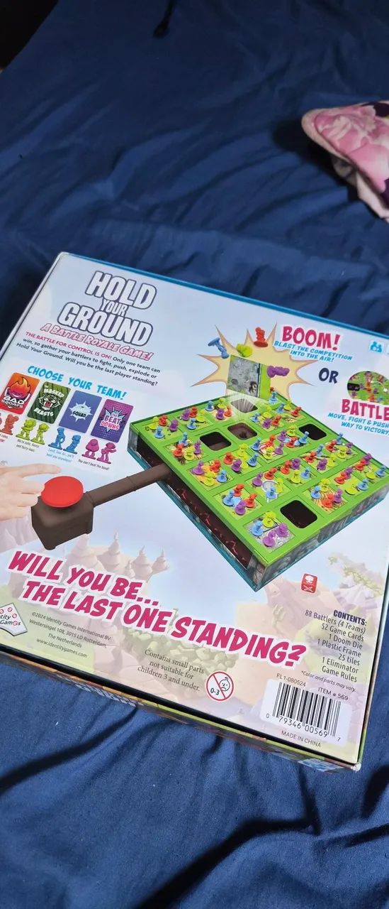 Jogo de tabuleiro Hold your ground tipo Fortnite super divertido para todas as idades - Foto 2
