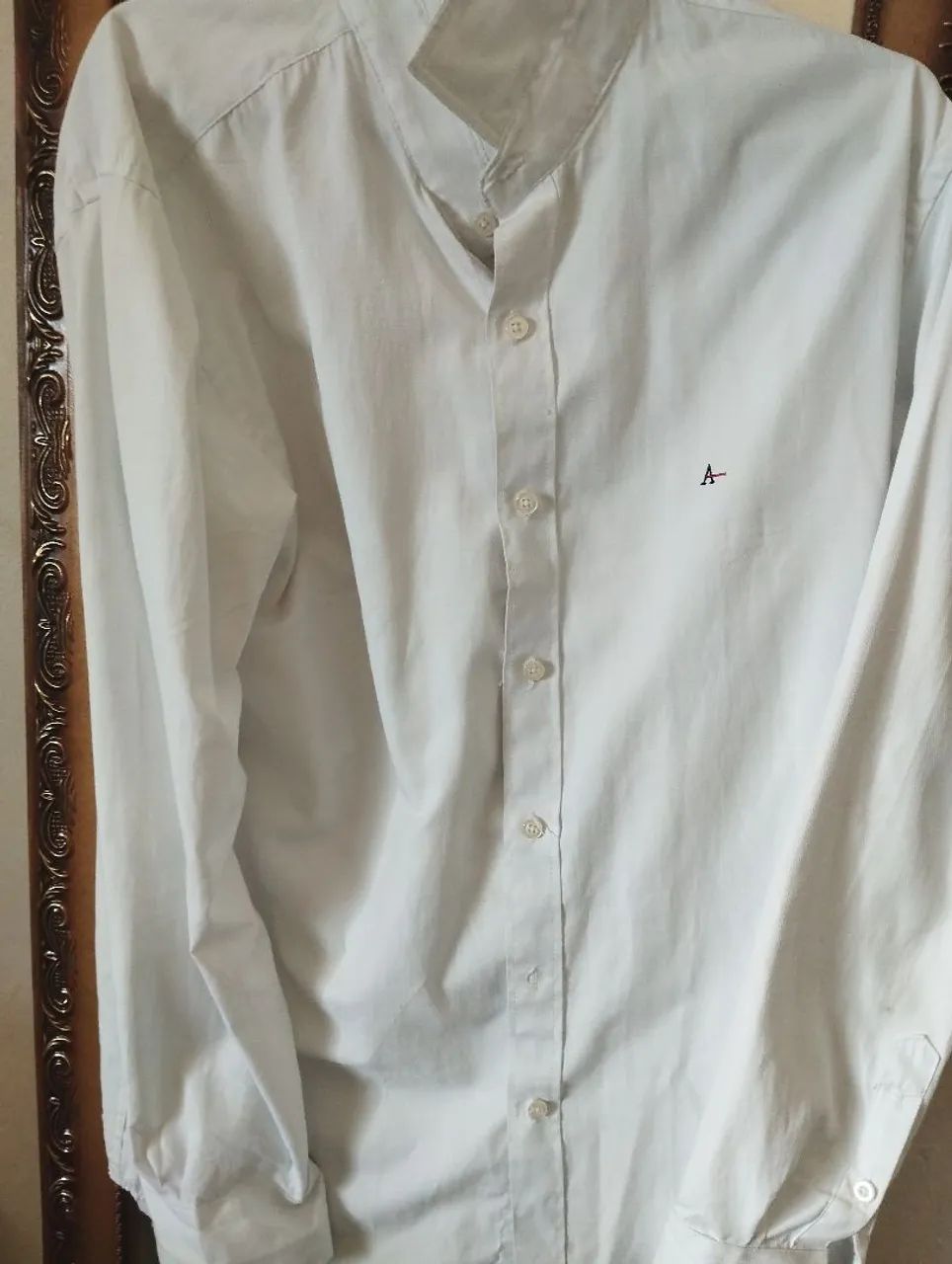 Camisa cetim super Algodão manga comprida número 3número 3