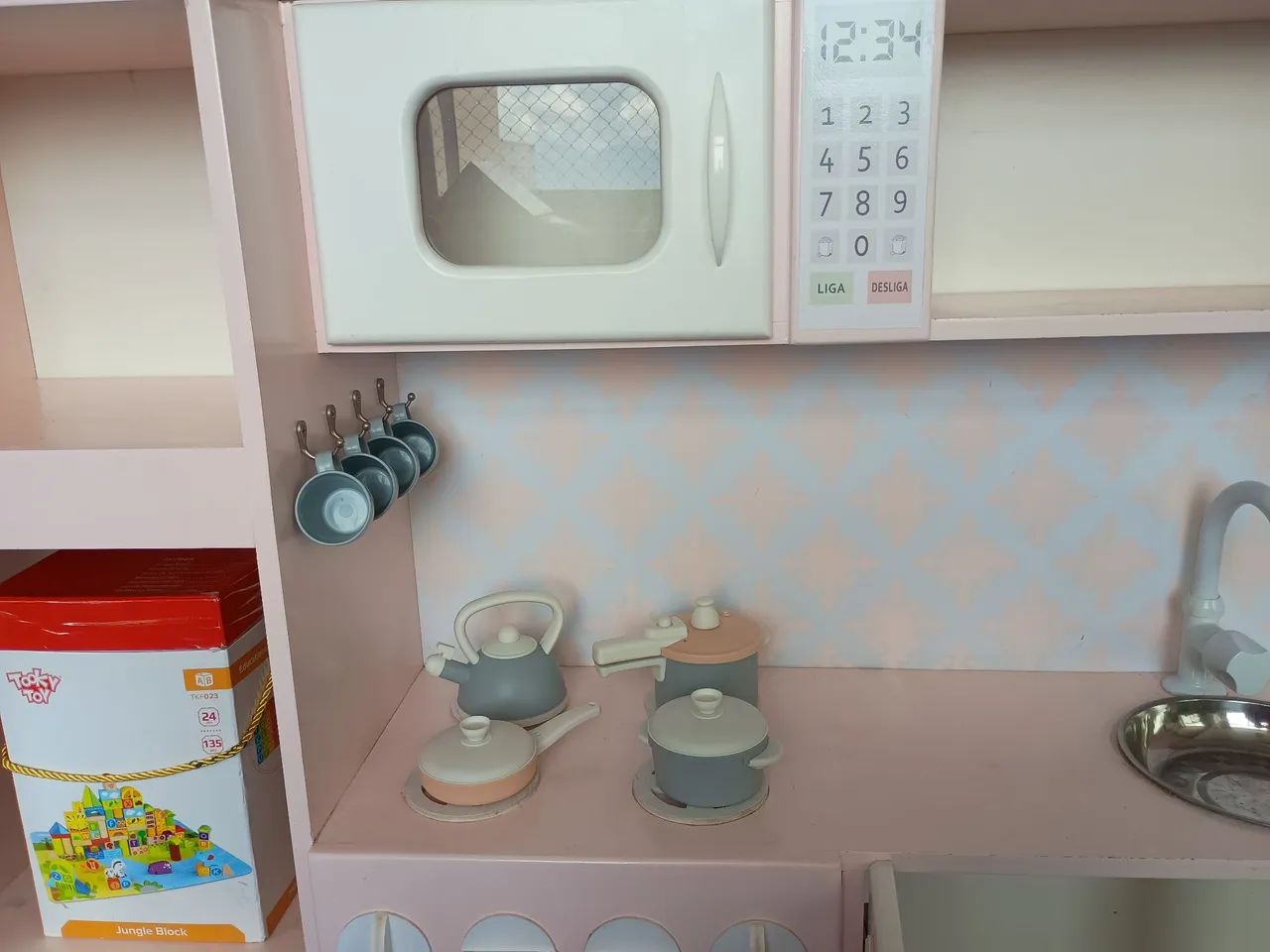 Cozinha de madeira infantil  - Foto 3