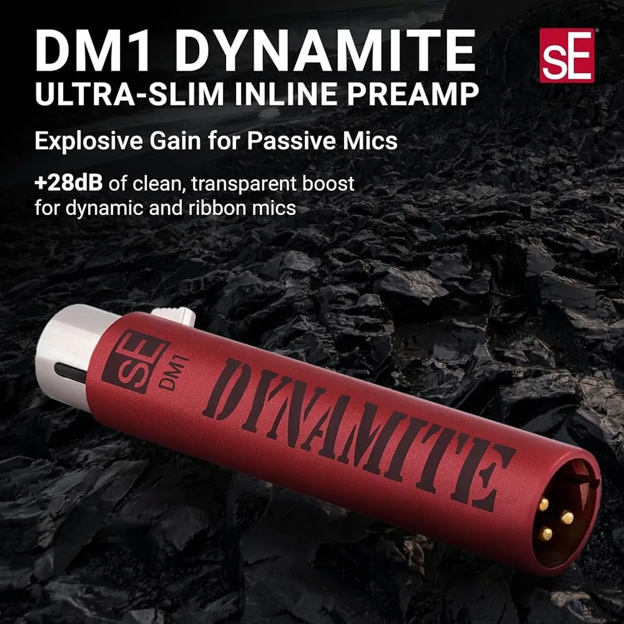 Pré Amplificador De Microfone Dynamite Dm-1 Se Electronics - Foto 4