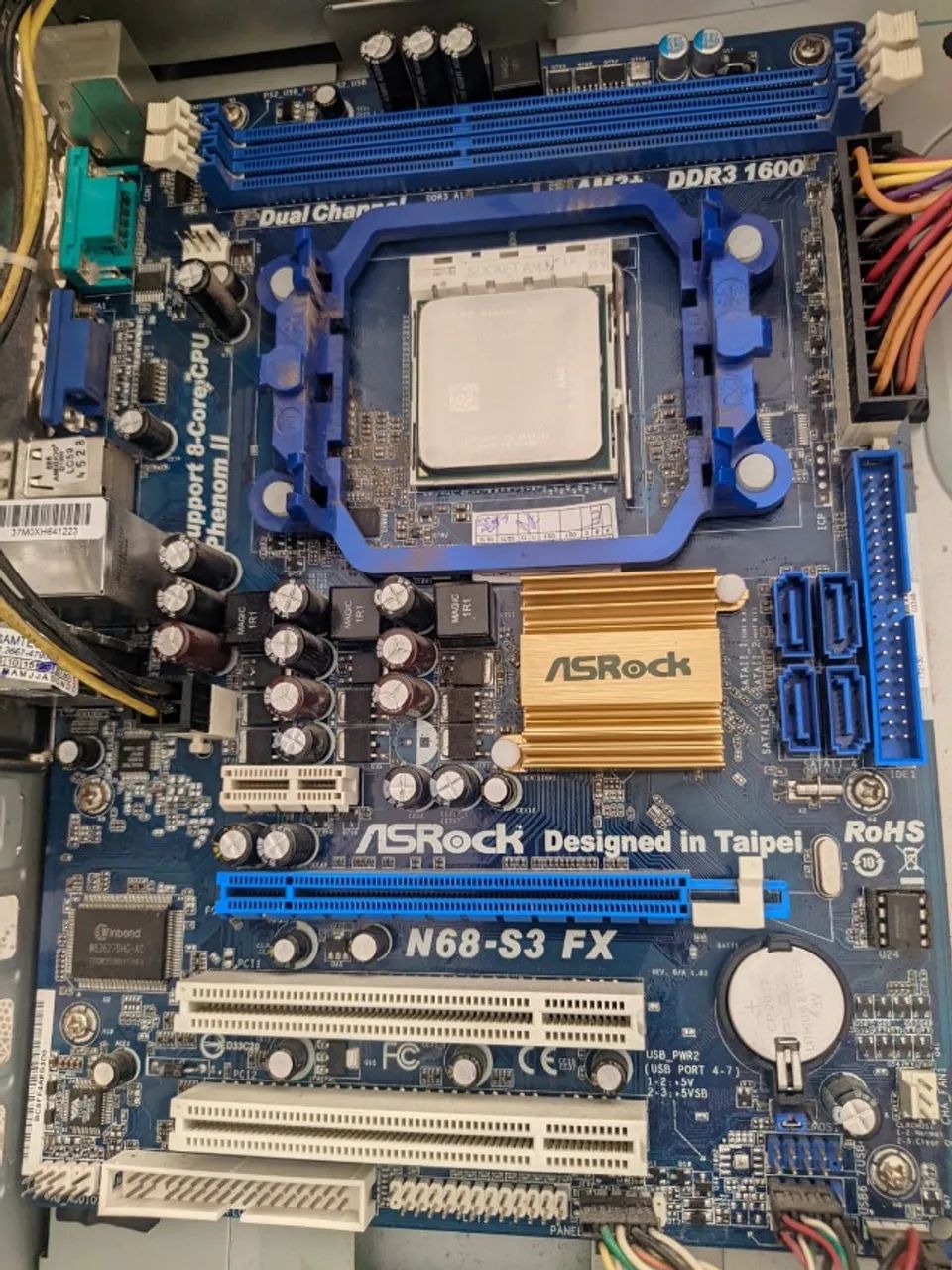 Lote Peças de Informática (Placa Mãe, Proc, 8GB RAM) - Promoção  - Foto 3