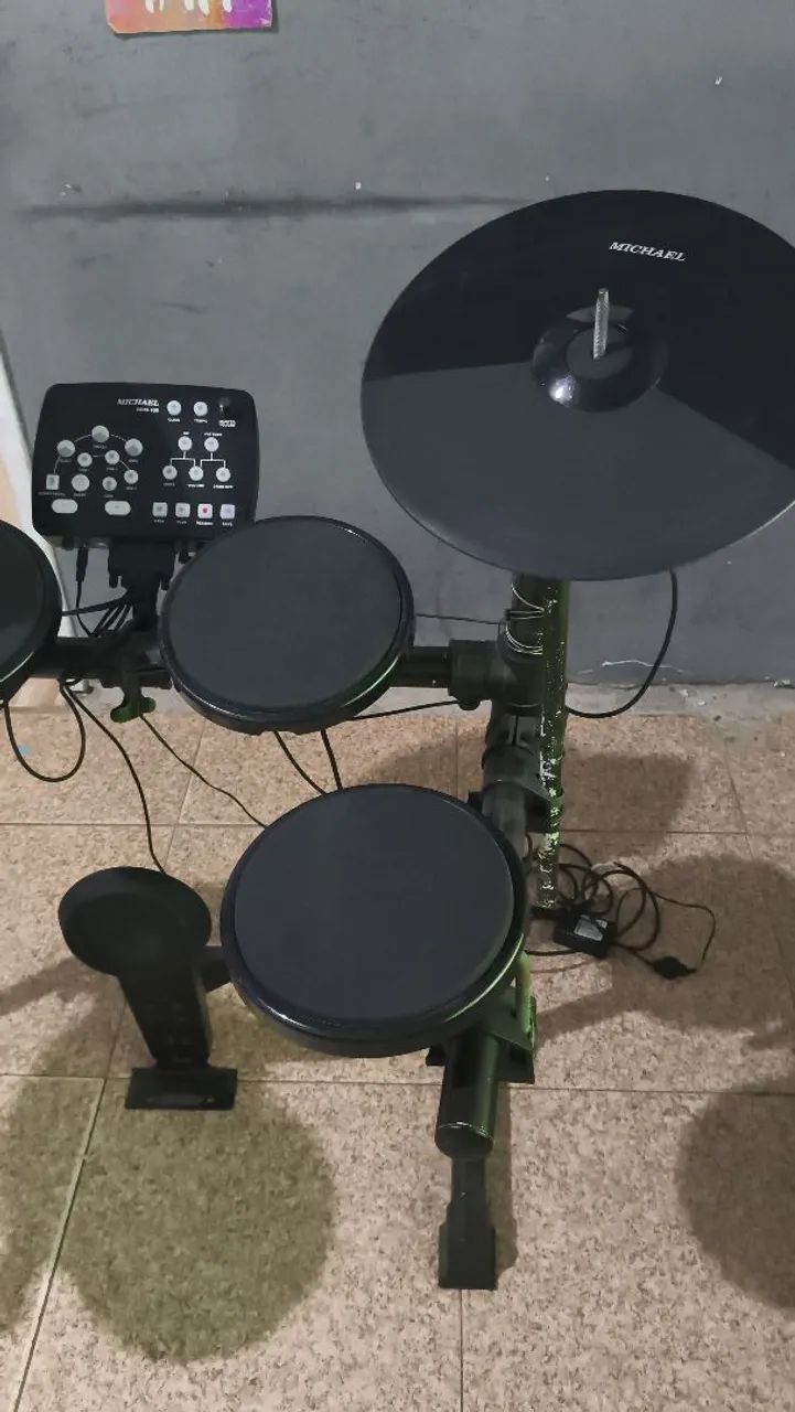 Bateria eletrônica completa  - Foto 4