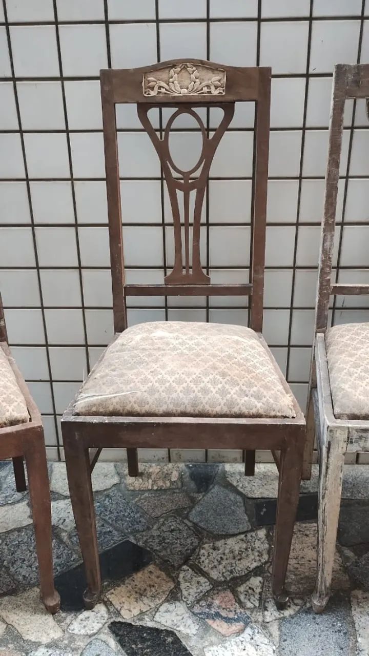 Conjunto 4 Cadeiras de Jantar 1950 - Foto 3