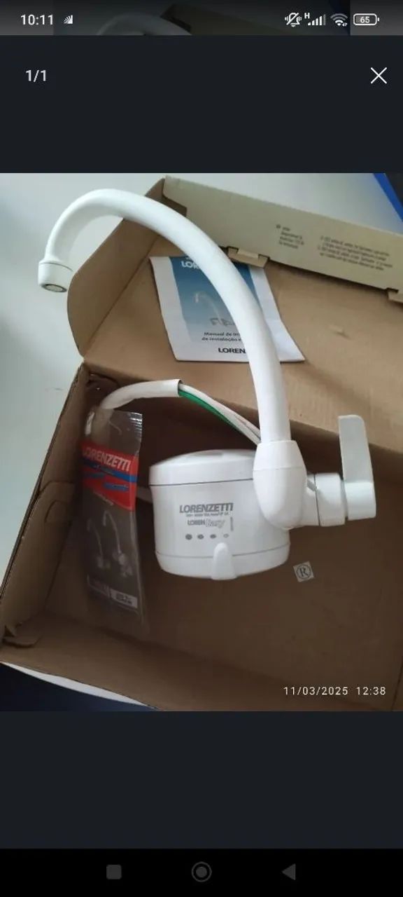 Torneira elétrica Lorenzetti 5500W