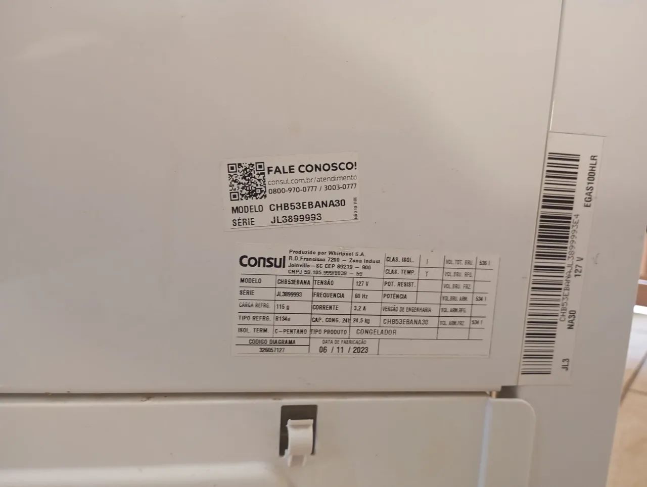 Freezer horizontal 2 portas 534 litros  - Foto 5