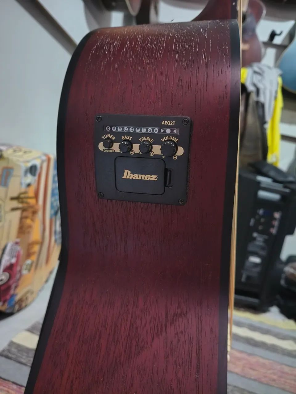 Violão elétrico Ibanez PJ50E-OAH Jumbo  - Foto 6
