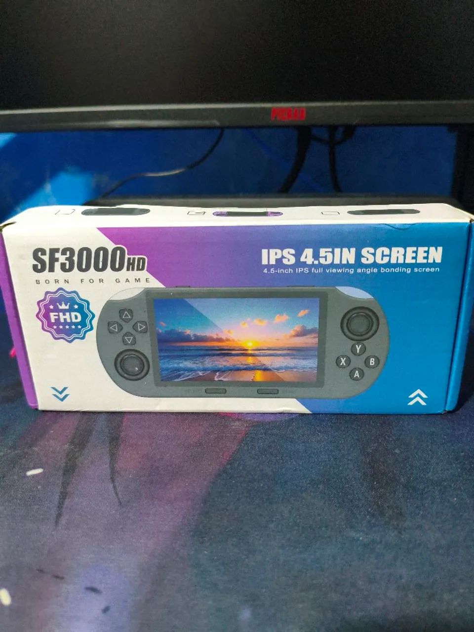 Console Portátil Sf3000, Tela De 4,5 Polegadas