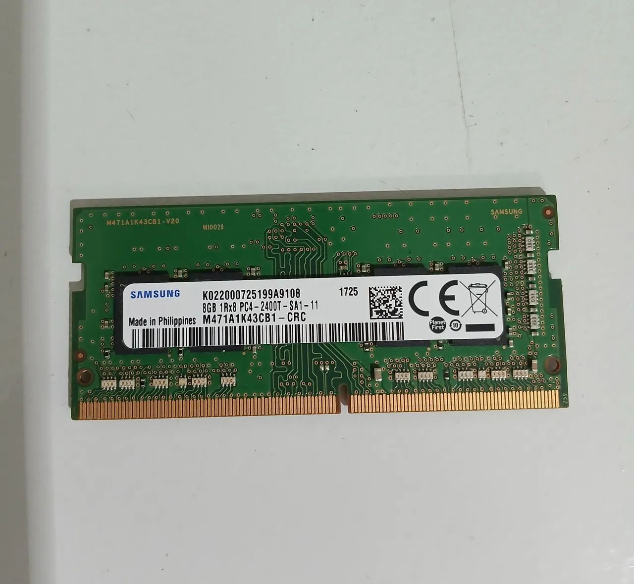 MEMÓRIA 8GB DDR4 NOTEBOOK