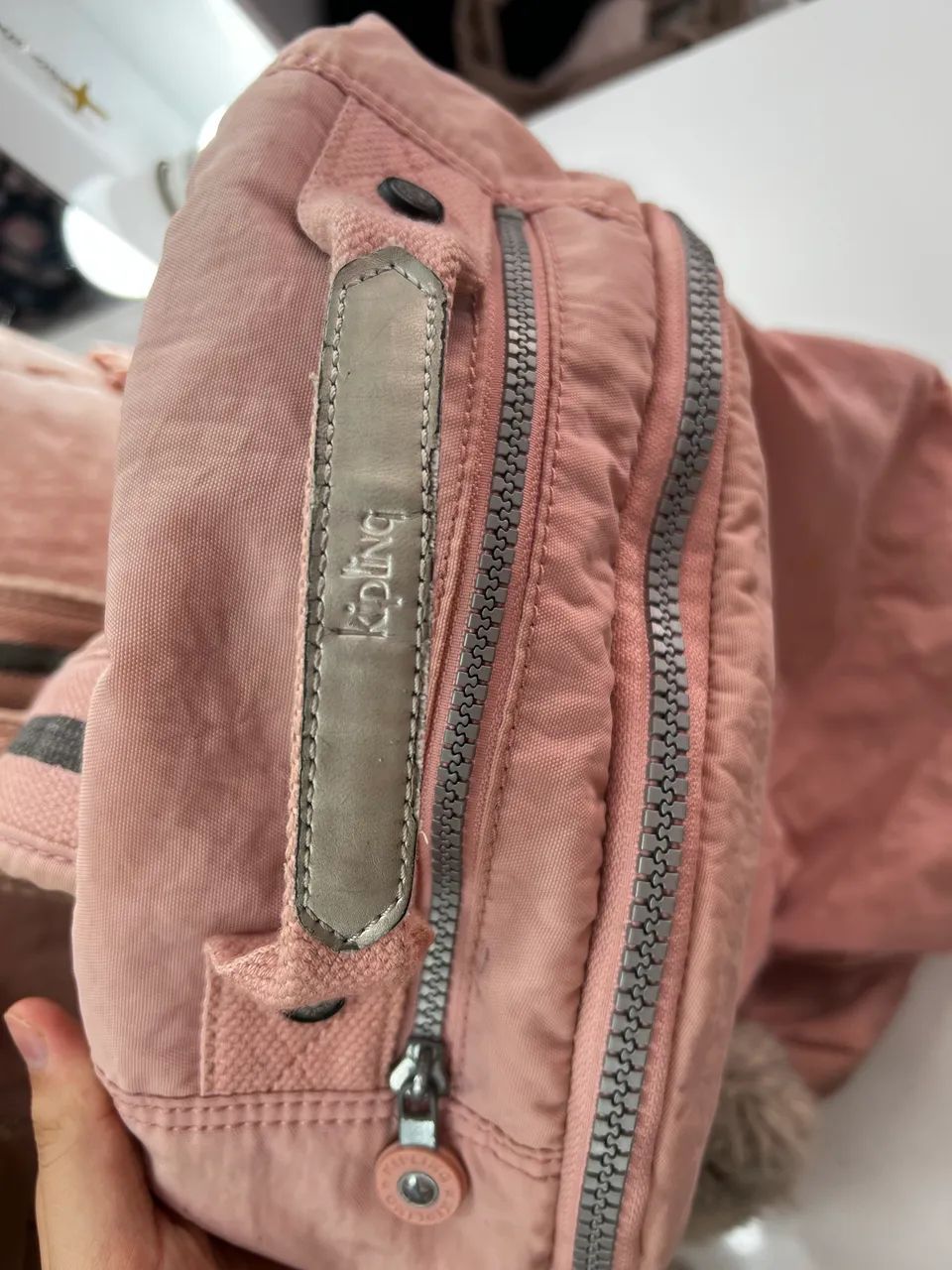 Mochila Kipling Seoul Rosa  - Foto 2