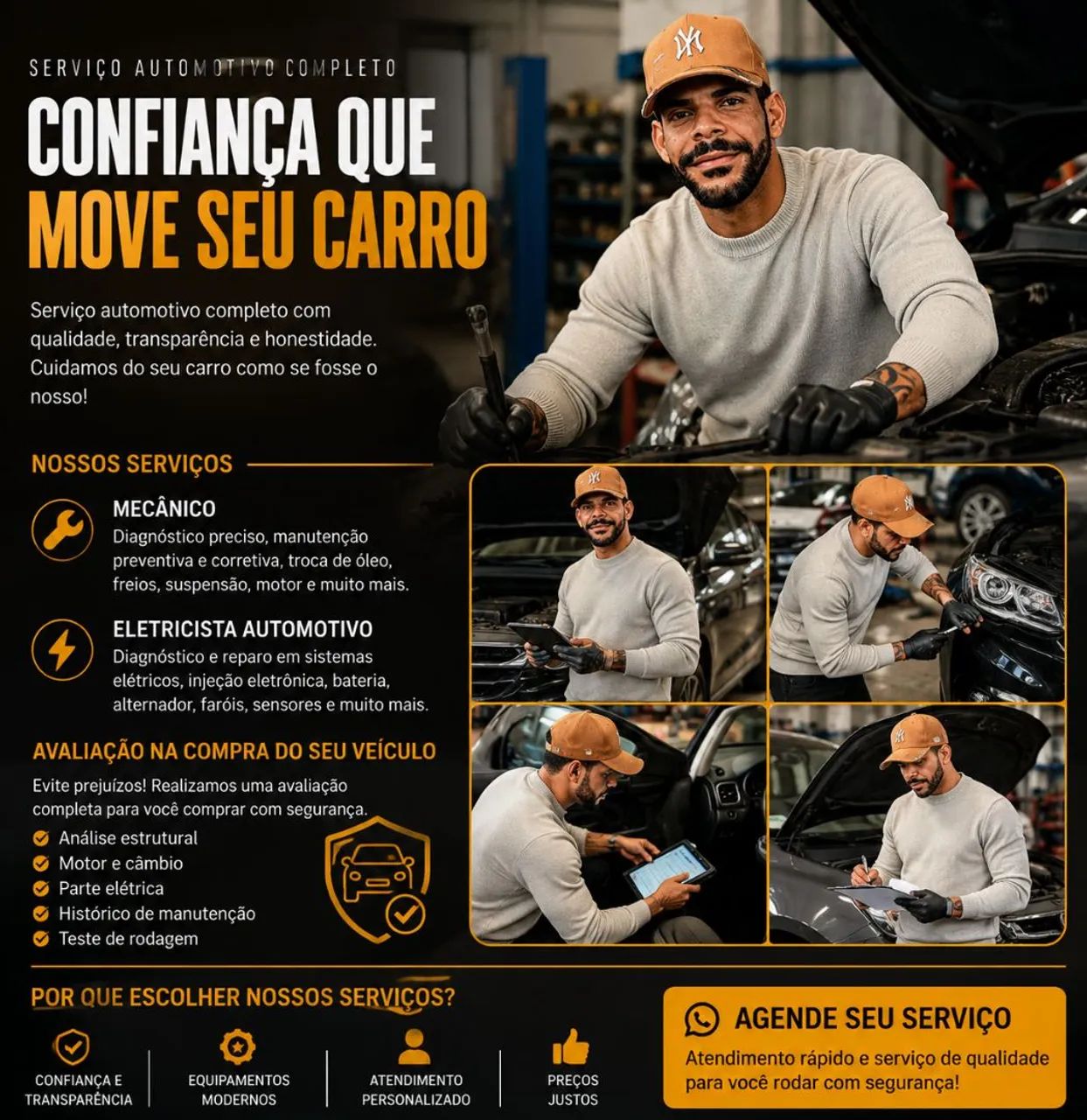 Mecânico e eletricista automotivo 