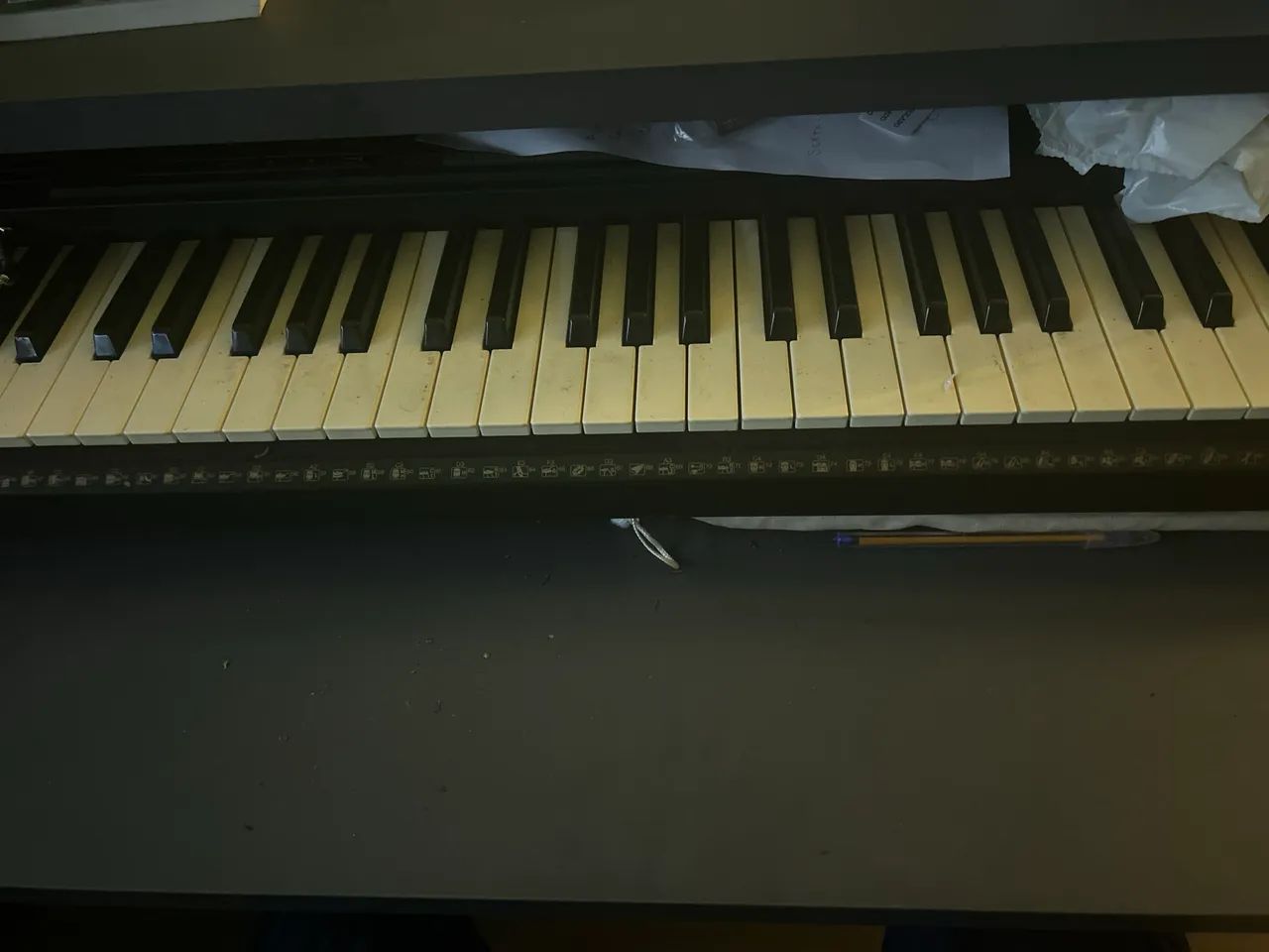 Teclado piano 61 teclas