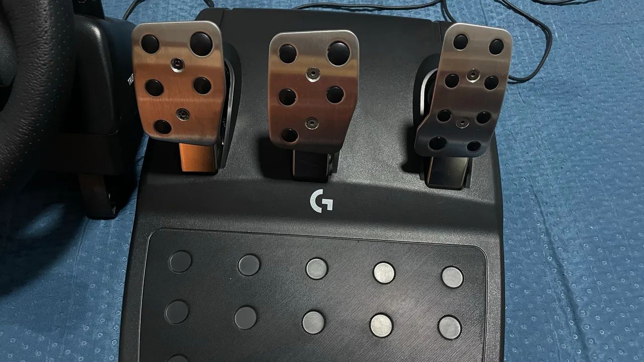 VENDO VOLANTE G923 COM CAMBIO - Foto 2