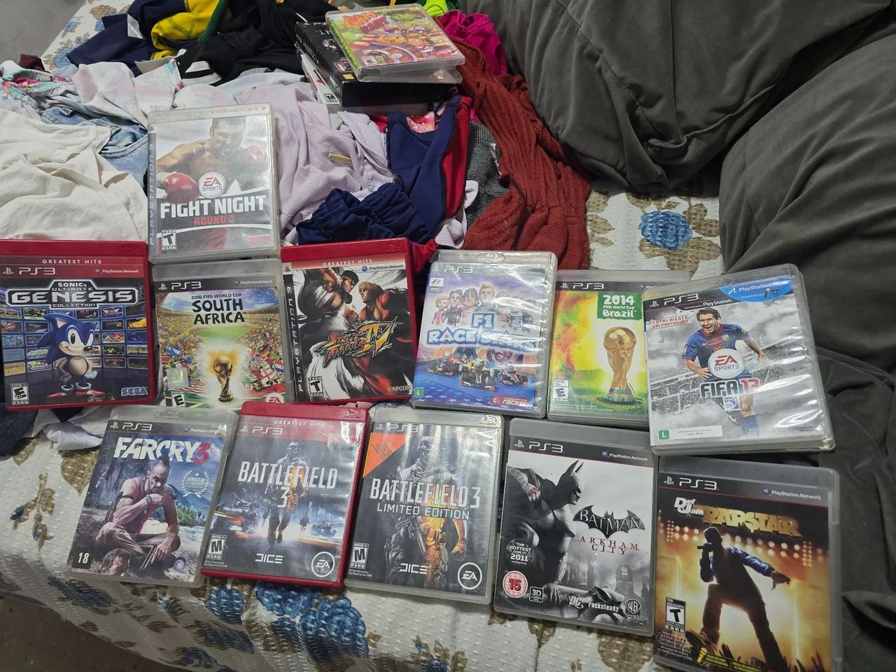 Combo 12 jogos ps3