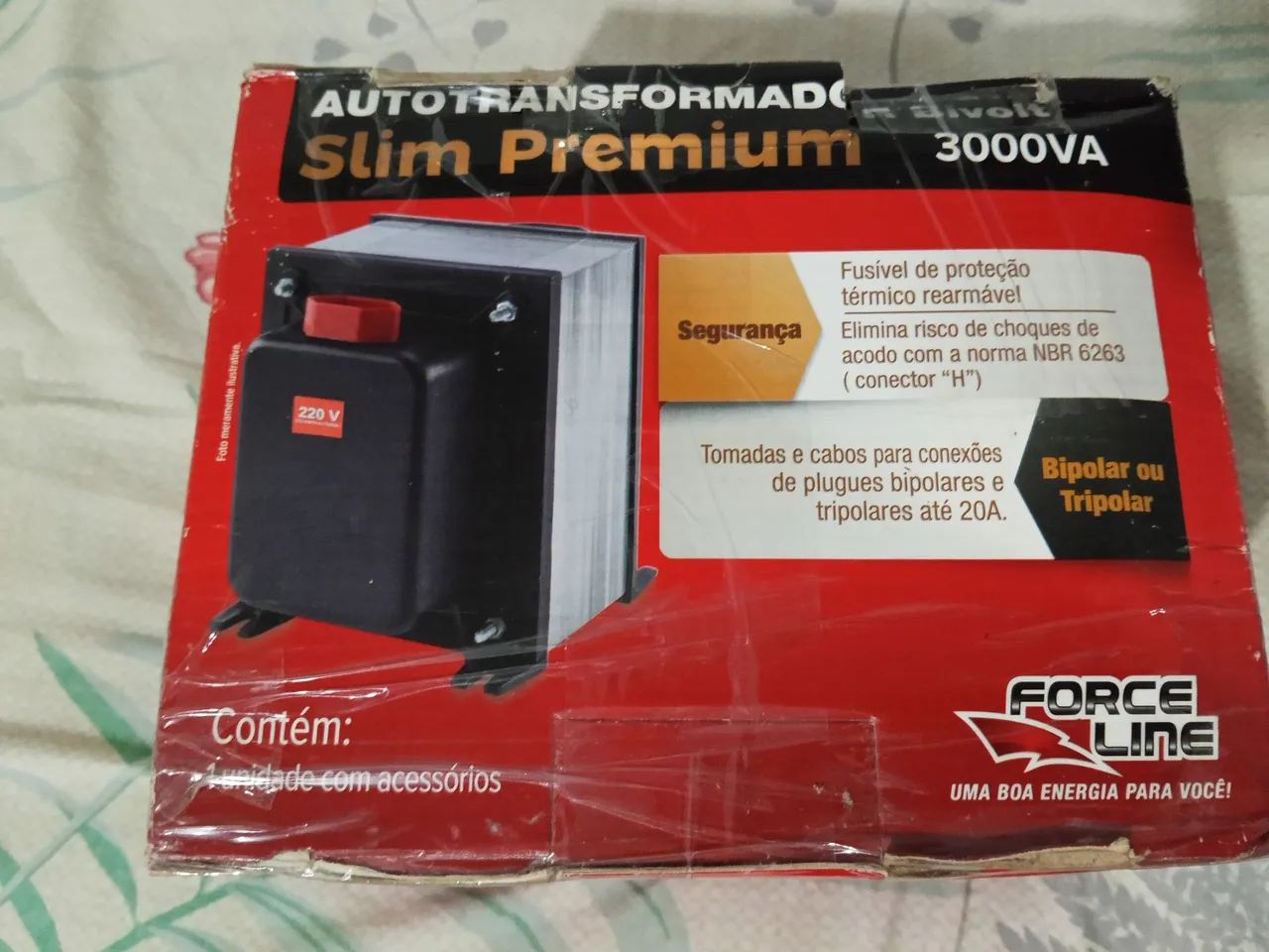 Auto transformador slim Premium bivolt 3000VA
