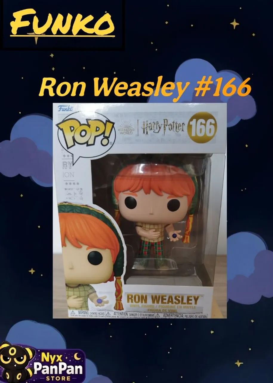 Funko pop Ron Weasley  Harry Potter filmes e series