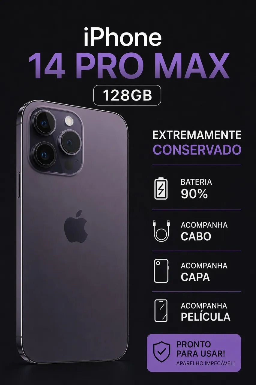 iPhone 14 Pro Max - 128gb