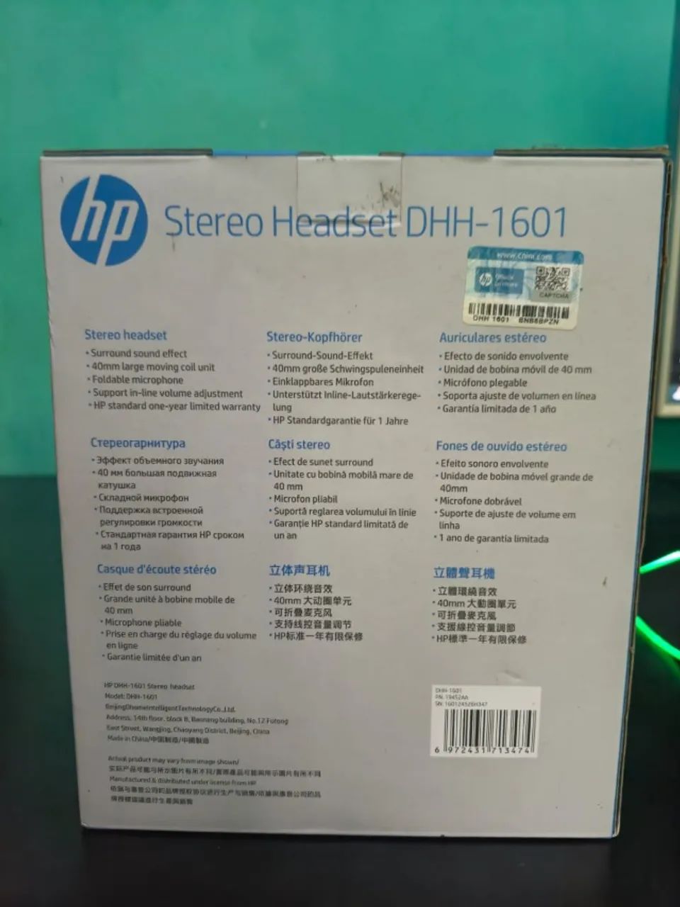 Headset HP P2 DHH-1601 - Foto 3