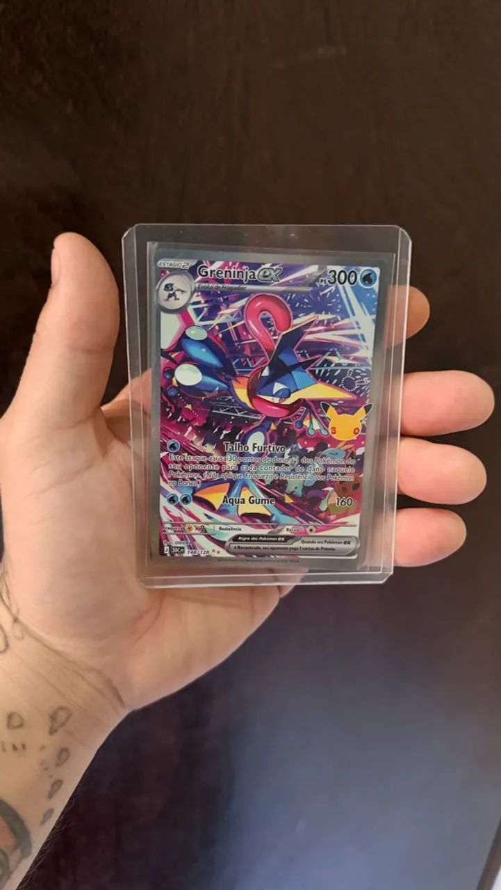 Greninja EX ( 30 anos) 