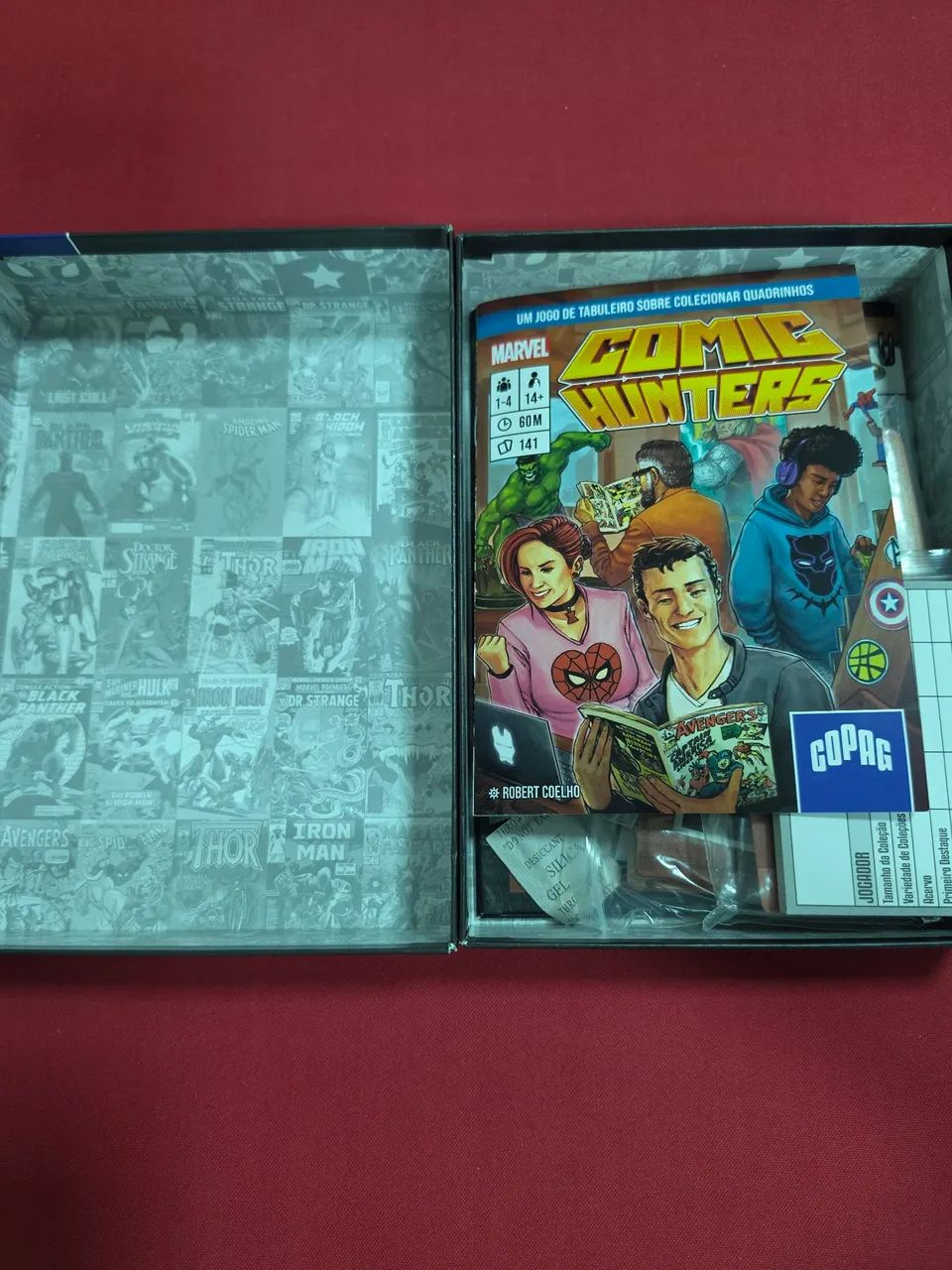 Jogo de tabuleiro/cartas Comic Hunters - Foto 2
