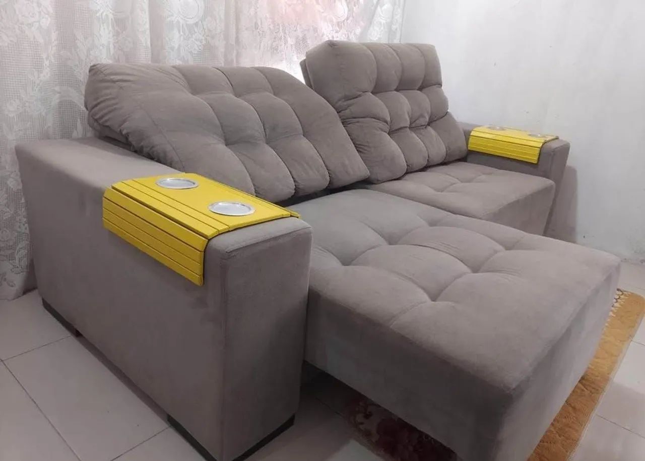 Sofazão Top Retrátil Reclinável, Entrego Gratuitamente. - Foto 2