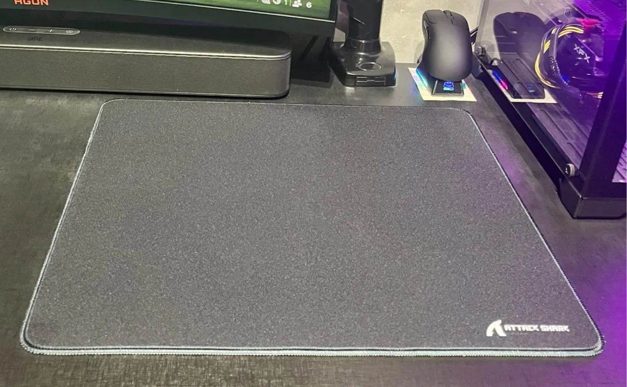 MOUSEPAD ATTACK SHARK PRETO NOVO