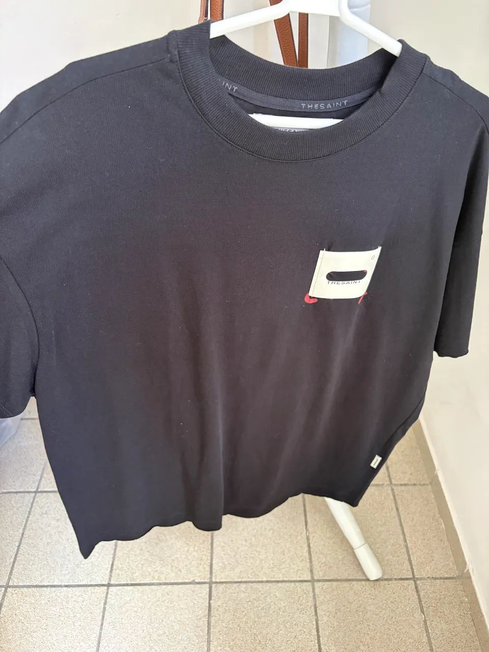 Camiseta Oversized Letter - The Saint - PP
