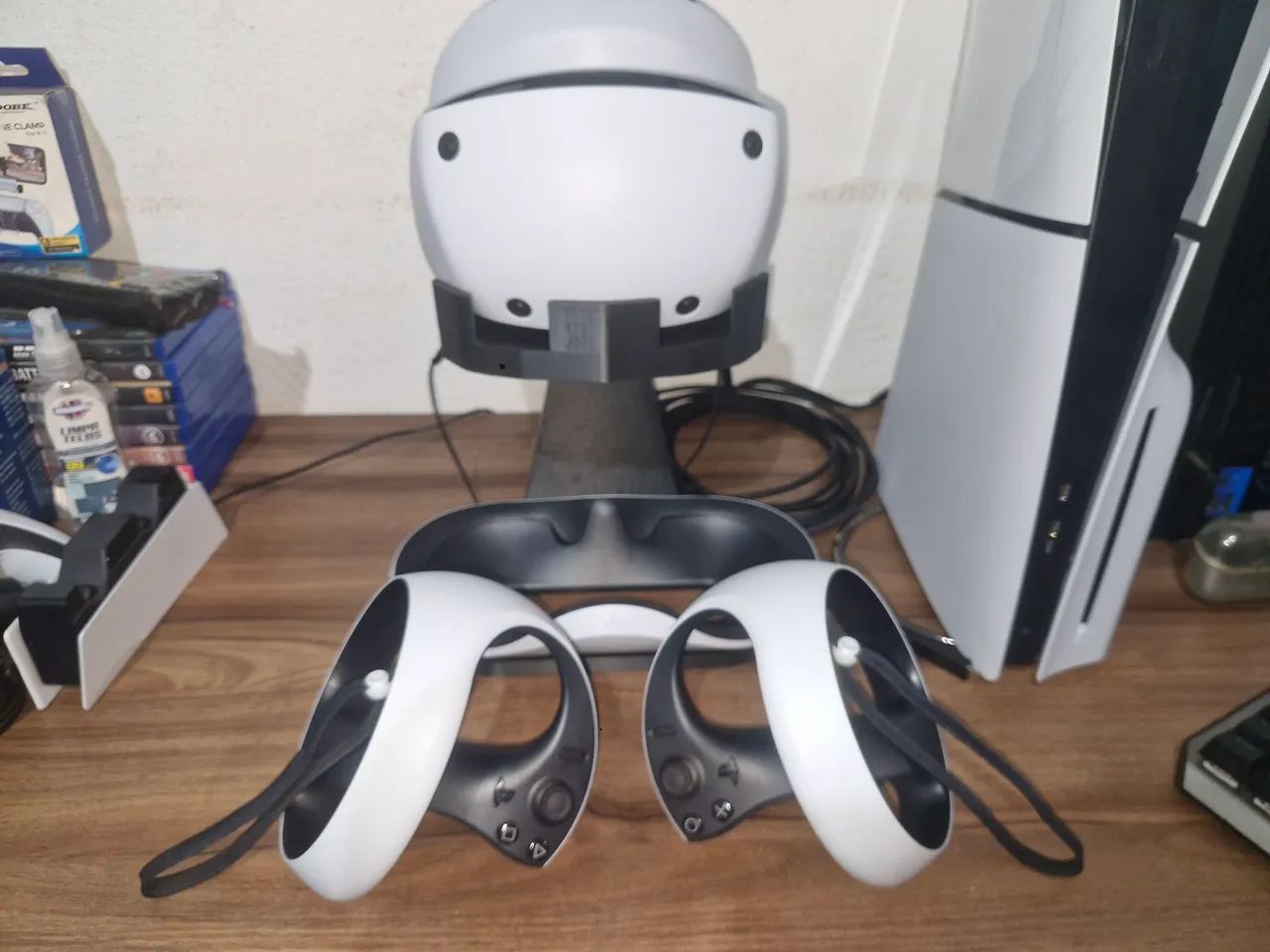 Playstation vr 2, base, controles e suporte 3d - Foto 2