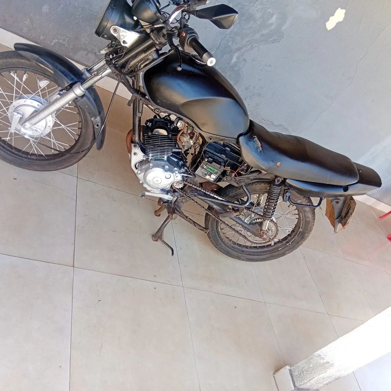 Vendo troco moto motor zero - Foto 3