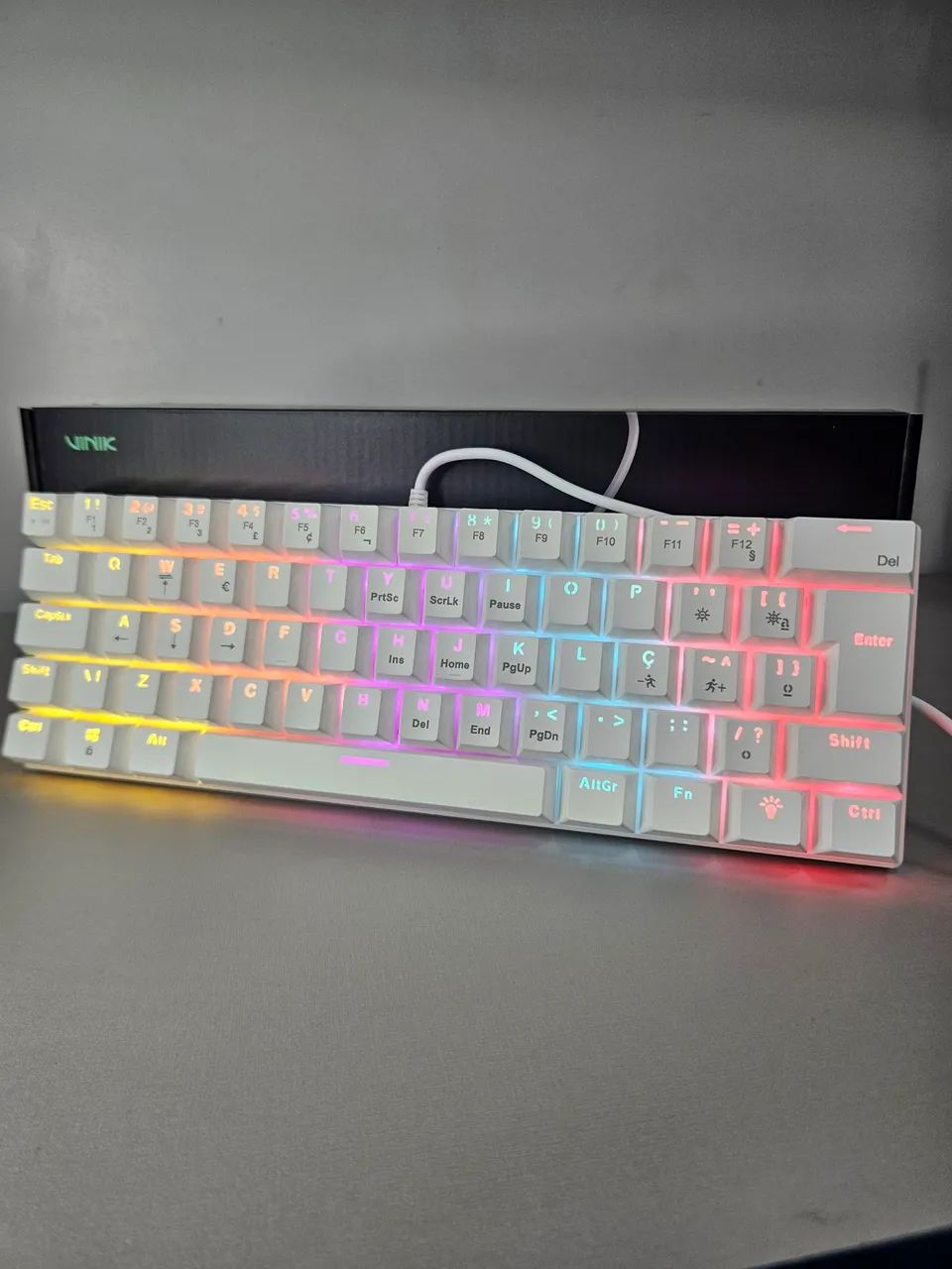 Teclado Mecânico Gamer 60% Switch Red e Blue - Foto 2