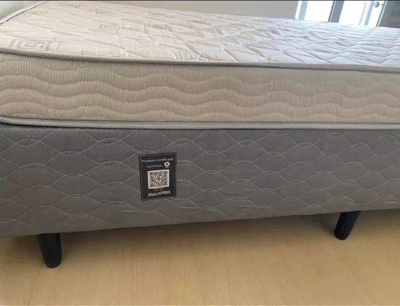 Cama Box Solteiro Conjugada